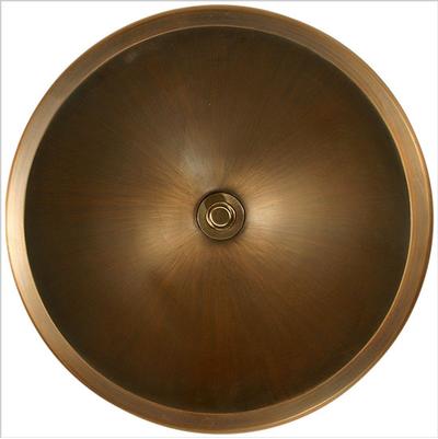 Linkasink BR003 - Bronze Large Round Smooth - FaucetExpress.ca