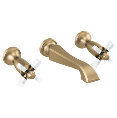 Delta T3557LF-GSWL- Wall Mounted Bathroom Faucet  Trim | FaucetExpress.ca