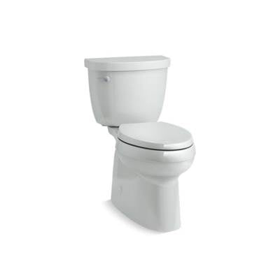 Kohler 5310-95- Cimarron® Comfort Height® Two-piece elongated 1.28 gpf chair height toilet | FaucetExpress.ca