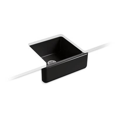 Kohler 5665-7- Whitehaven® 23-1/2'' x 21-9/16'' x 9-5/8'' Undermount single-bowl farmhouse sink | FaucetExpress.ca