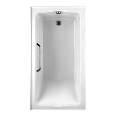Toto ABY782P#01YBN3- Acrylic Soaker Clayton 6032T3 Cotton Bn Grab Bar L Drain | FaucetExpress.ca