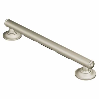 Moen LR8716D1GBN- Home Care Brushed Nickel 16'' Designer Grab Bar
