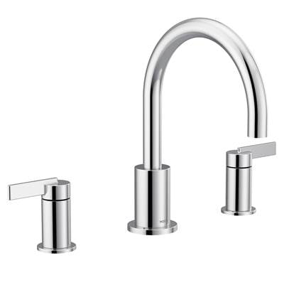 Moen T6223- Cia 8 In. Widespread 2-Handle High-Arc Bathroom Faucet Trim Kit In Chrome (Valve Sold Separately)