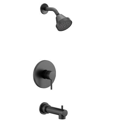 Moen UT2193EPBL- Align M-Core 2-Series Eco Performance 1-Handle Tub And Shower Trim Kit In Matte Black (Valve Sold Separately)