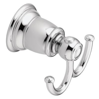 Moen YB0203CH Doux Chrome Single Robe Hook