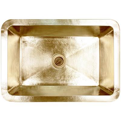 Linkasink C061 - Hammered Farmhouse Kitchen Sink Single Bowl