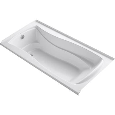 Kohler 1239-GHLF-0- Mariposa® 60'' x 36'' integral flange Heated BubbleMassage air bath with left-hand drain | FaucetExpress.ca