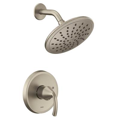 Moen UT2842EPBN- Glyde M-Core 2-Series Eco Performance 1-Handle Shower Trim Kit In Brushed Nickel (Valve Sold Separately)