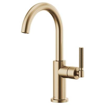 Brizo 61043LF-GL- Arc Spout Bar, Knurled Handle | FaucetExpress.ca