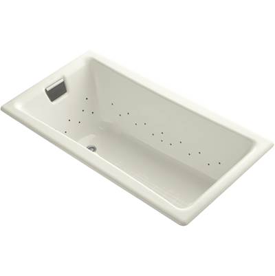 Kohler 852-GHBN-96- Tea-for-two 60-in Heated Bubblemassage Air Bath | FaucetExpress.ca