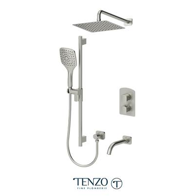 Tenzo DET33-501115-BN - Delano T-Box Kit 3 Functions Thermo Brushed Nickel Finish