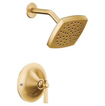 Moen TS2912BG- Flara Posi-Temp Pressure Balancing Shower Trim Kit, Valve Required, Brushed Gold