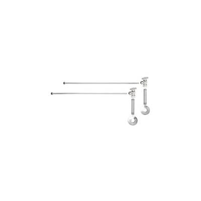 Mountain Plumbing MT4934-NL- Lavatory Supply Kit With Oval Handle Ips Valves