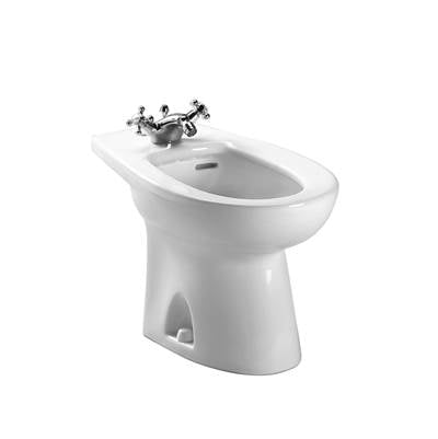 Toto BT500AR#01- Piedmont 1-Hole Center Bidet Cotton | FaucetExpress.ca