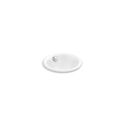 Kohler 20211-0- Iron Plains® Round Drop-in/undermount bathroom sink | FaucetExpress.ca