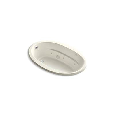Kohler 6347-W1-96- Sunward® 66'' x 42'' drop-in whirlpool with Bask(R) heated surface | FaucetExpress.ca