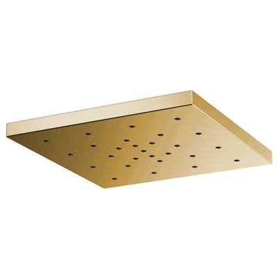 Brizo 81986-PG - 14" H2O Square Raincan 1-Setting