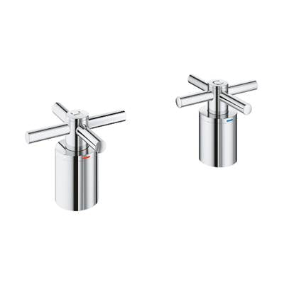 Grohe 18033003- ATRIO NEW CROSS HANDLE - CHROME | FaucetExpress.ca