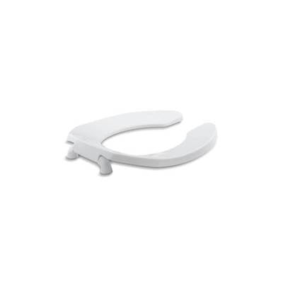 Kohler 4680-C-0- Lustra Round toilet seat with check hinge | FaucetExpress.ca