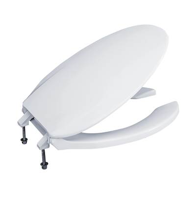 Toto SC134#01- Elong Commercial Toilet Seat Cotton | FaucetExpress.ca