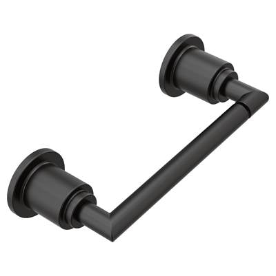 Moen YB0808BL- Arris Matte Black Pivoting Paper Holder