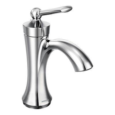 Moen 4500- Wynford Single Hole 1-Handle High-Arc Bathroom Faucet in Chrome - FaucetExpress.ca