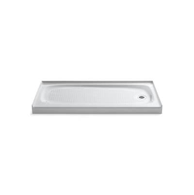 Kohler 9054-0- Salient® 60'' x 30'' Single threshold right-hand drain shower base | FaucetExpress.ca