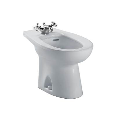 Toto BT500AR#11- Piedmont 1-Hole Center Bidet Colonial White | FaucetExpress.ca
