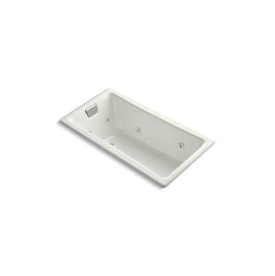 Kohler 852-JHB-NY- Tea-for-Two® 60'' x 32'' drop-in/undermount whirlpool, reversible drain | FaucetExpress.ca