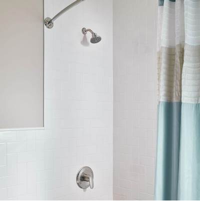 American Standard TU075507.295- Colony Pro 1.75 Gpm/6.6 L/Min Shower Trim Kit With Water-Saving Showerhead, Double Ceramic Pressure Balance Cartridge With Lever Handle