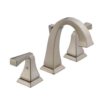 Delta 3551LF-SS- Delta Dryden: Two Handle Widespread Lavatory Faucet | FaucetExpress.ca