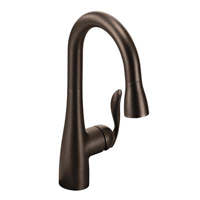 Moen 5995ORB- Arbor Single-Handle Pull-Down Sprayer Bar Faucet Featuring Reflex in Oil Rubbed Bronze