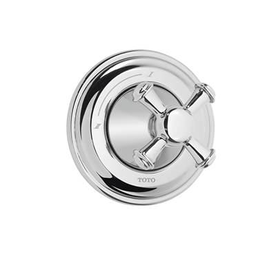 Toto TS220DW#CP- Trim Vivian Cross Diverter 2-Way Without Off | FaucetExpress.ca