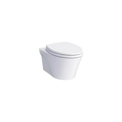 Toto CWT426CMFG#WH- TOTO AP Wall-Hung Elongated Toilet and DuoFit In-Wall 0.9 and 1.28 GPF Tank System with Copper Supply Line, White - less a toilet seat | FaucetExpress.ca