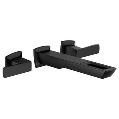Brizo T65886LF-BL-ECO- Two Handle Wall Mount Lavatory Faucet | FaucetExpress.ca