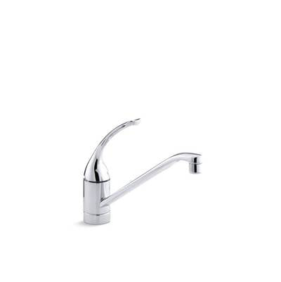 Kohler 15175-FL-CP- Coralais® single-hole kitchen sink faucet with 10'' spout and loop handle | FaucetExpress.ca