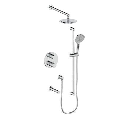 Vogt TM.WL.320.310.CC- Worgl Trim for 3-Way Thermostatic Shower Set Chrome