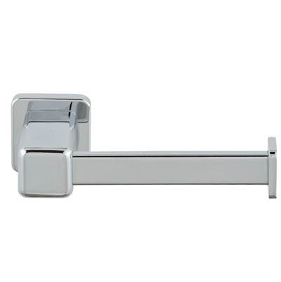 Laloo J1886LH GD- Jazz Toilet Paper Holder with left hand opening - Polished Gold | FaucetExpress.ca