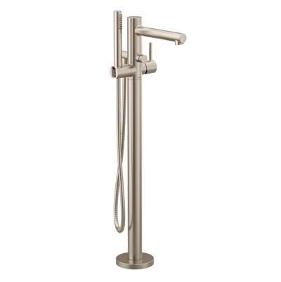 Moen 395BN- Align Freestanding Floor Mount Tub Filler with Handshower