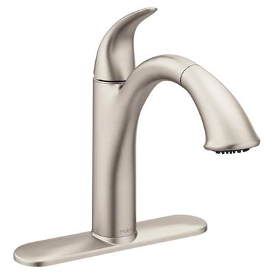 Moen 7545SRS- Camerist Single-Handle Pull-Out Sprayer Kitchen Faucet in Spot Resist Stainless