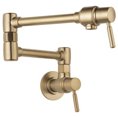 Brizo 62820LF-GL- Euro Pot Filler - Wall Mount | FaucetExpress.ca