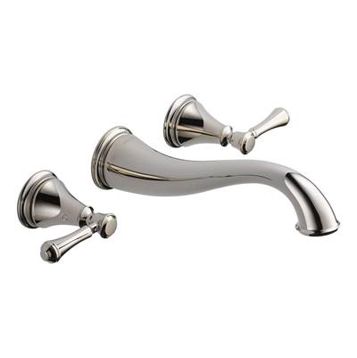 Delta T3597LF-PNWL- Two Handle Wall Mount Lavatory Faucet Trim | FaucetExpress.ca
