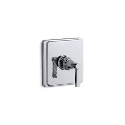 Kohler TS13135-4A-CP- Pinstripe® Pure Rite-Temp® valve trim with lever handle | FaucetExpress.ca