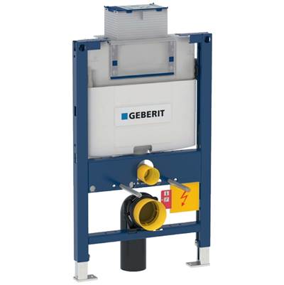 Geberit 111.012.00.1- Geberit Duofix element for wall-hung WC, 82 cm, with Omega concealed cistern 12 cm, 6 / 3 liters | FaucetExpress.ca