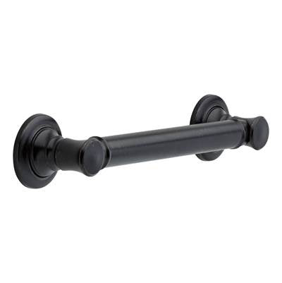 Delta 41612-RB- Traditional 12'' Decorative Grab Bar - Rb | FaucetExpress.ca