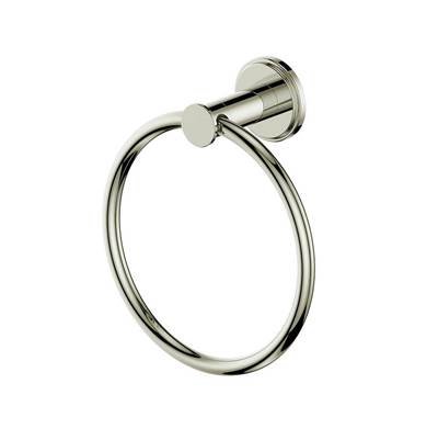 Vogt BA.0109.PN- Zehn Towel Ring Polished Nickel