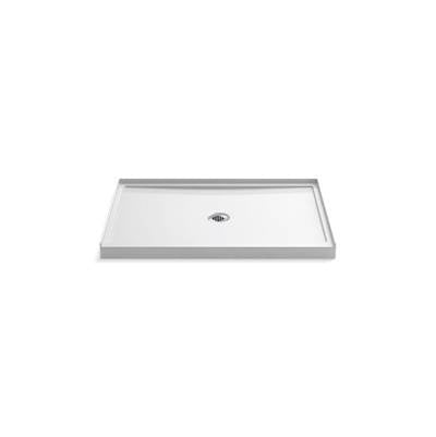 Kohler 8461-0- Rely® 48'' x 34'' Single-threshold shower base with center drain | FaucetExpress.ca