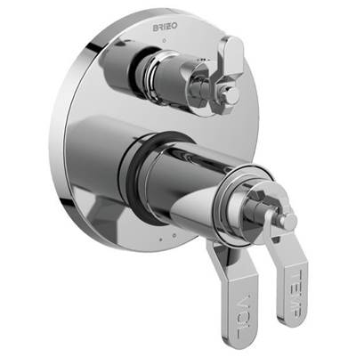 Brizo T75535-PCLHP- Tempassure Thermostatic Valve With 3 Setting Diverter Trim | FaucetExpress.ca