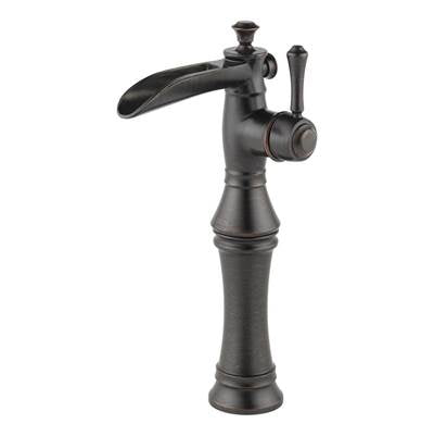 Delta 798LF-RB- Single Hole - Single Handle Channel Spout W/ Riser | FaucetExpress.ca