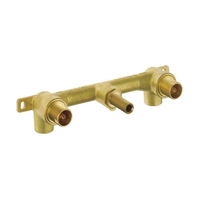 Delta R3500-WL- Delta 2H Wm Lav Faucet Rough-In | FaucetExpress.ca